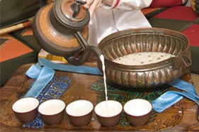 Чайная церемония монголоязычных народов suutei tsai