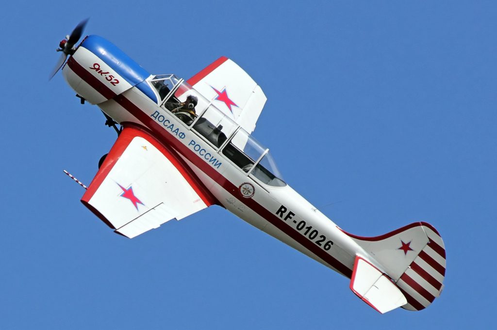 Полет на спортивном самолете ЯК-52